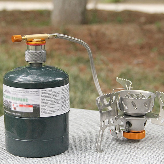 Adaptateur de cartouches de gaz pour cuisinière à gaz extérieure - Pour  camping et camping - Adaptateur de