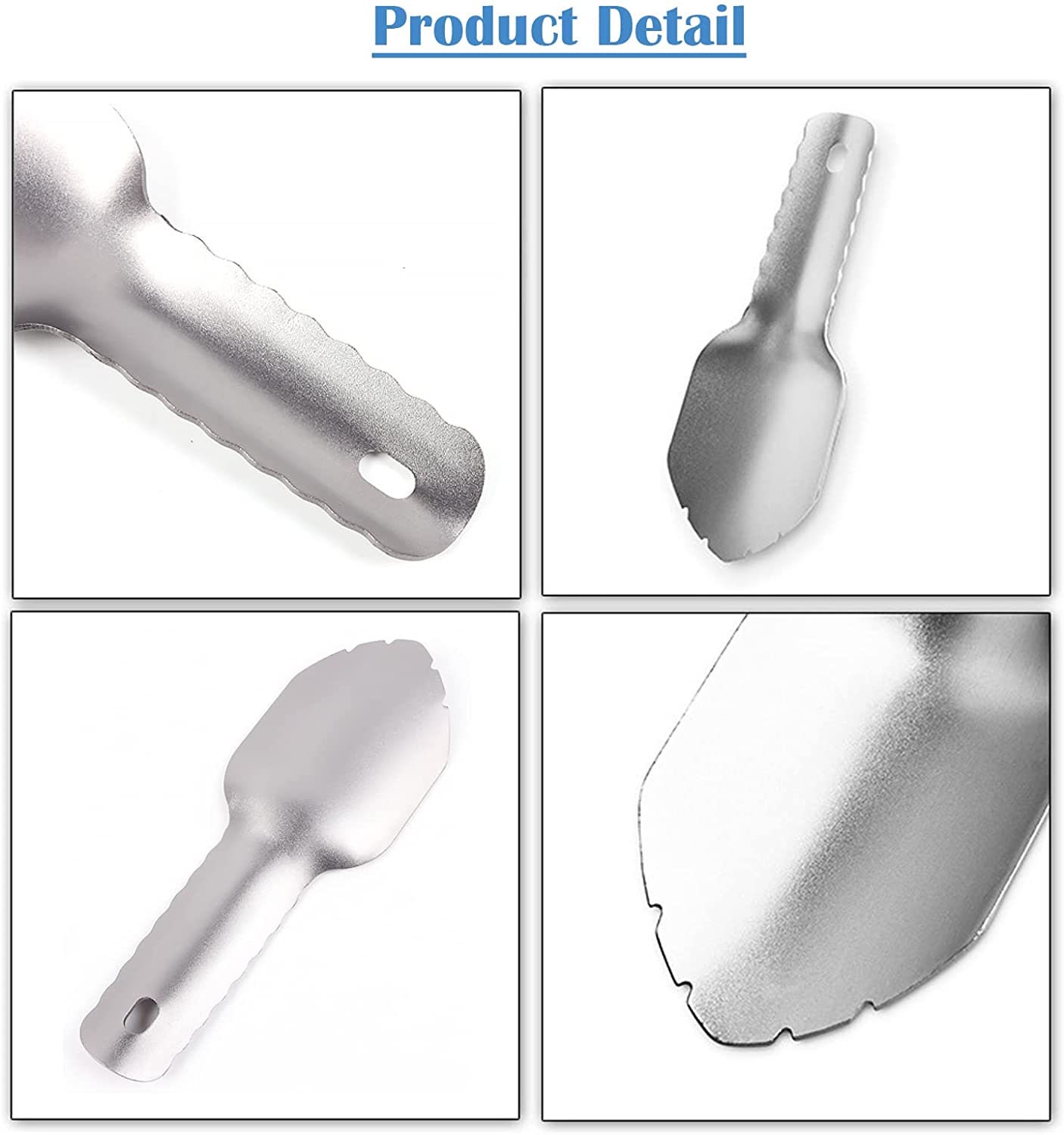 Backpacking Trowel Ultralight Small Aluminum Potty Shovel Survival