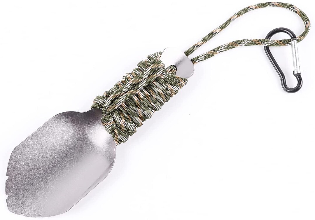 Backpacking Trowel Ultralight Small Aluminum Potty Shovel Survival