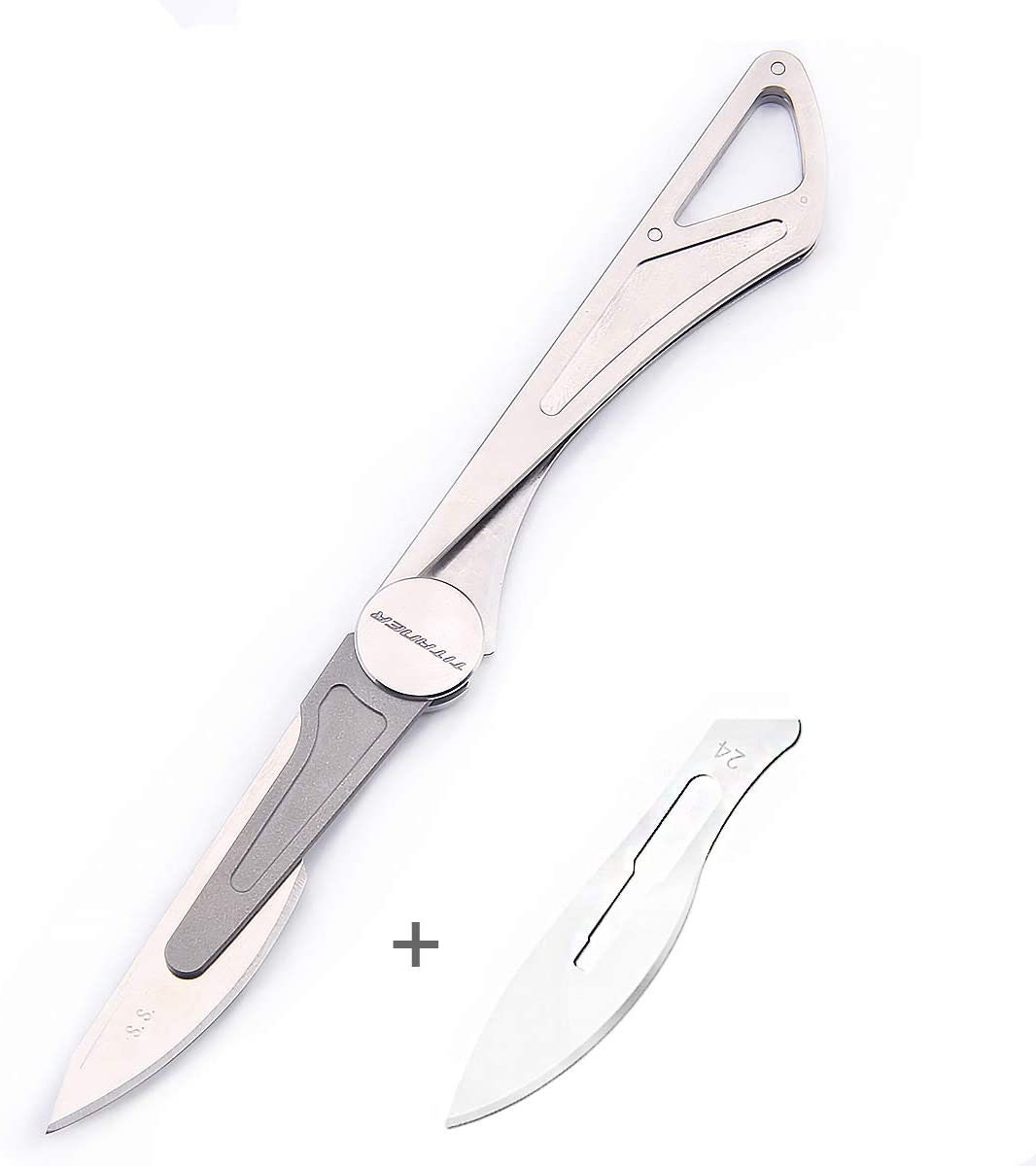  TENCHILON T37 Titanium Folding Pocket Scalpel Knife