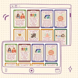 Op de afbeelding: Een digitale illustratie toont flashcards voor toekomstige LMT's, weergegeven op een tablet en een computerscherm. De flashcards hebben kleurrijke illustraties en tekst. Een mapafbeelding toont de tekst "Future LMT's" en een beschrijving.