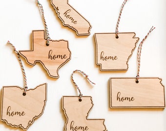 50 State Ornaments - Home State Ornament - State Christmas Ornaments - Puerto Rico - Laser Cut - SVG - Digital Files - Glowforge