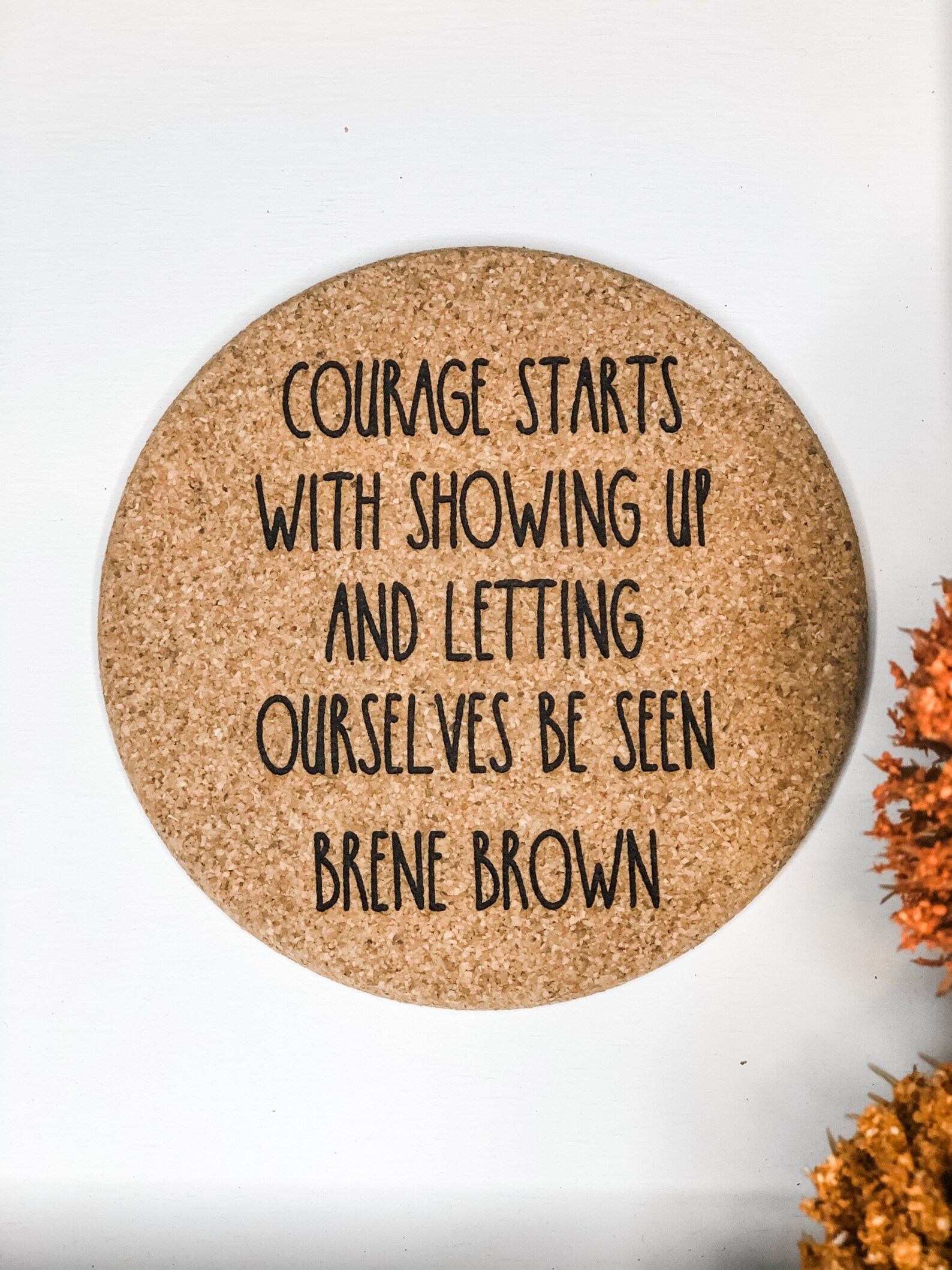 Quote Cork Coasters Quote Coaster Set Inspirational Quote Etsy