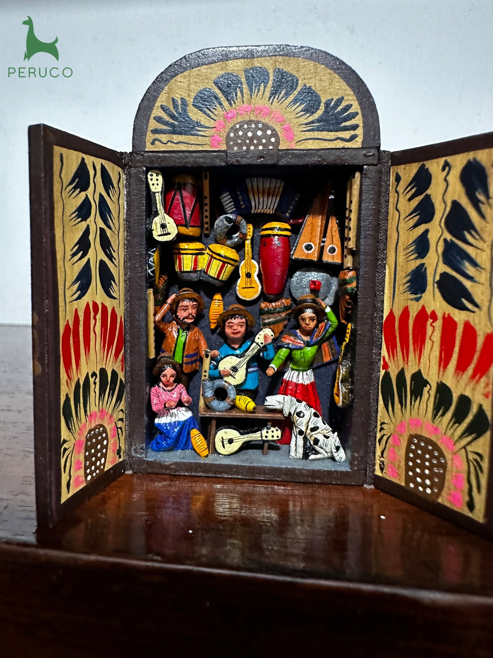 Mini Retablos Andinos De Colección, Retablos Ayacuchanos De Colección ...