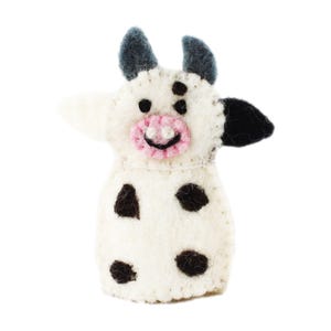 Finger puppet made of felt - pink - Finger puppet