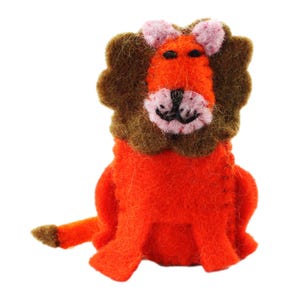 Finger puppet made of felt - pink - Finger puppet