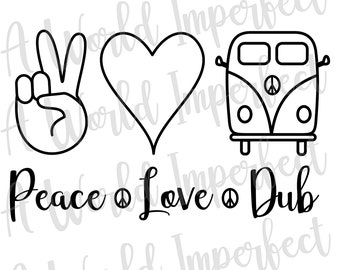 Hippies Peace Love Etsy