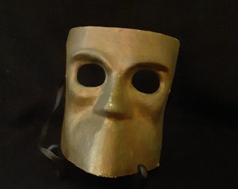 Vintage Italian Papier Mache Carnival Mask