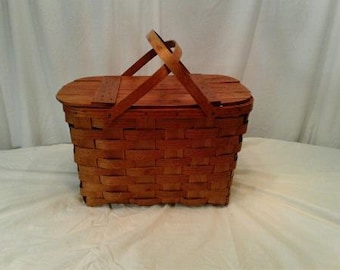 Vintage Picnic Basket
