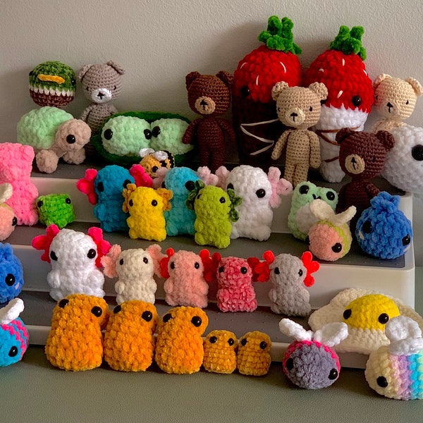 Mystery crochet plushie bag⎢ Handmade stuffie, cuddly, trendy, cute plushies, lucky box, random surprise package, TikTok/Instagram viral