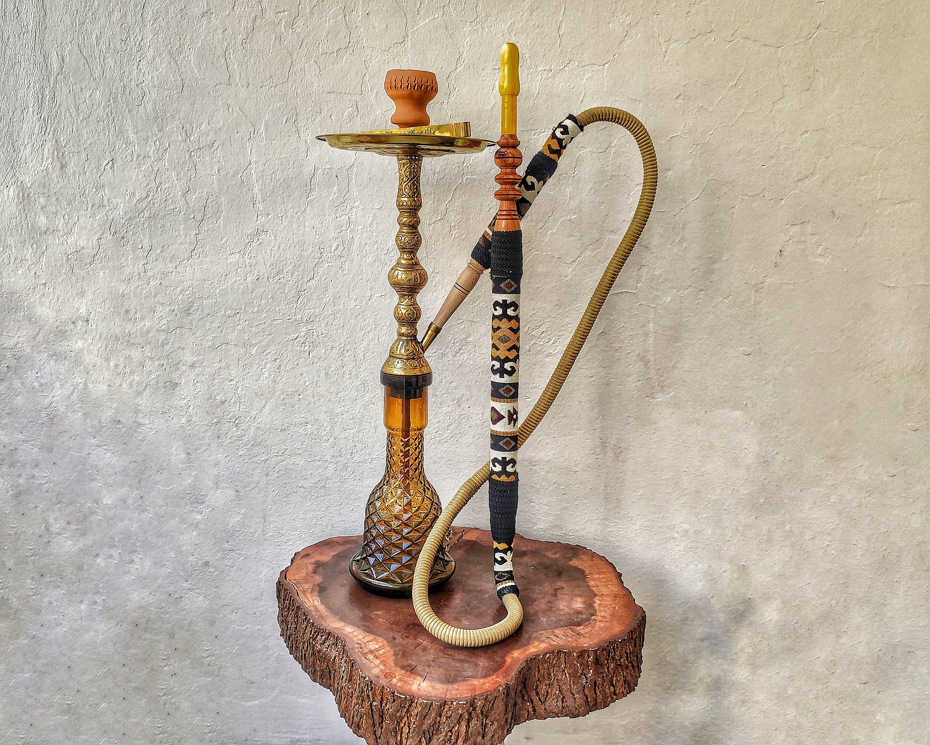 Unique Hookah Set Ottoman style nargile shisha with knitted Etsy