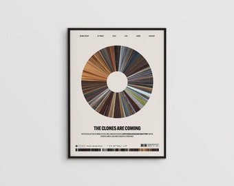 Star Wars: Episode II - Attack of the Clones | Movie Poster — Print, Film Poster, Wall Art, Minimalist, Vintage, Retro, Home Decor