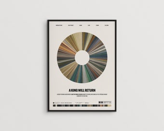 The Lord of the Rings: The Return of the King | Movie Poster — Print, Film Poster, Wall Art, Minimalist, Vintage, Retro, Home Decor