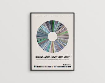 Ghost in the Shell | Movie Poster — Print, Film Poster, Wall Art, Minimalist, Vintage, Retro, Home Decor