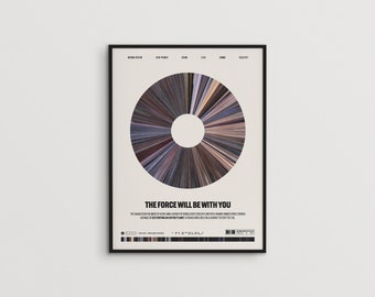 Star Wars: Episode IV - A New Hope | Movie Poster — Print, Film Poster, Wall Art, Minimalist, Vintage, Retro, Home Decor