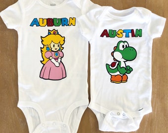 mario baby clothes