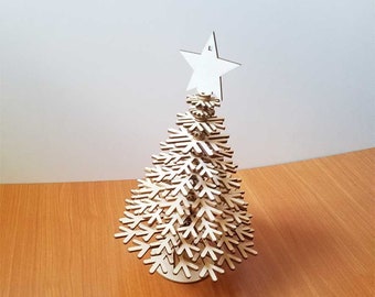 tree Christmas ,Tree wooden ,Laser Cut ,Cnc Template svg File, Christmas tree, new year's tree, Laser cut files,Christmas decor
