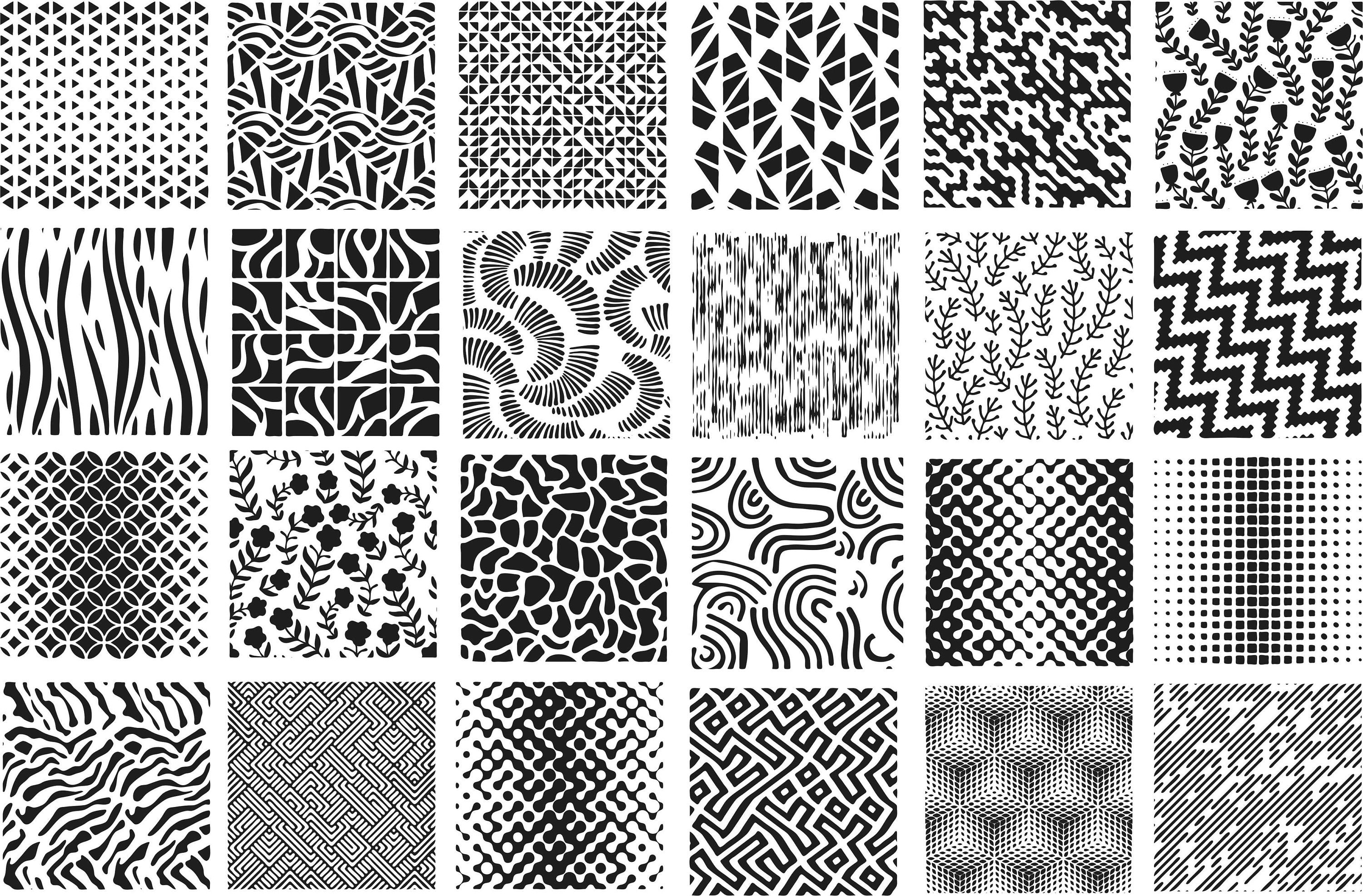 100pcsseamless Pattern Svgbackground Pattern Svgcut Files - Etsy