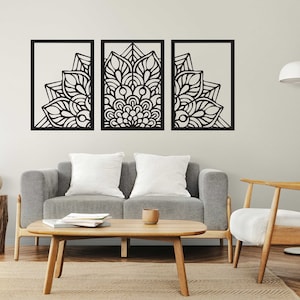 mandala svg,mandala home decor,mandala 3d panel flowers,mandala wooden cut laser,flowers SVG,engraving decal silhouette cutting laser router