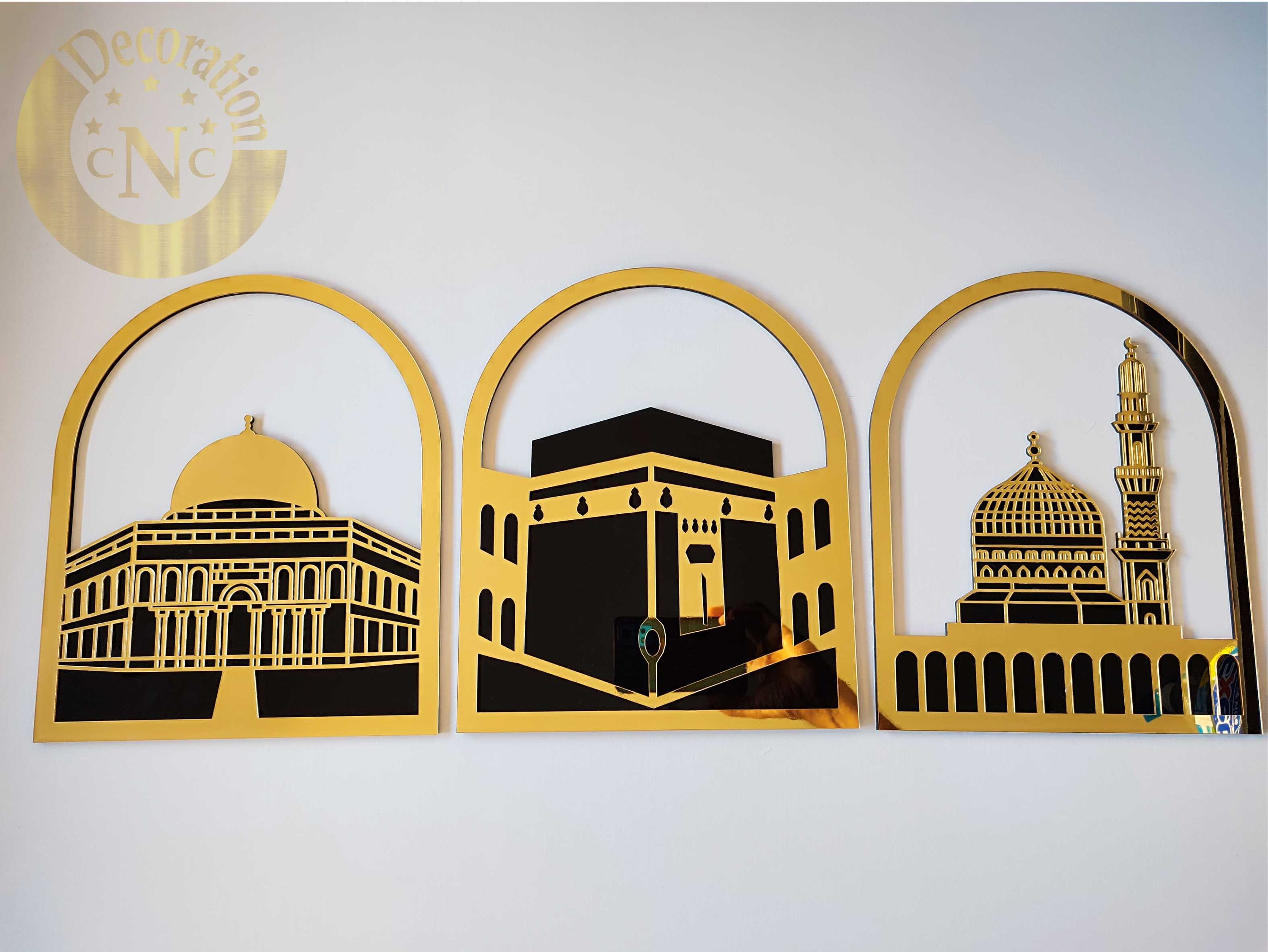 Kaaba Dxf, Makka Dxf,masjid Al-nabawi Laser Cut Dxf Files ,islamic ...