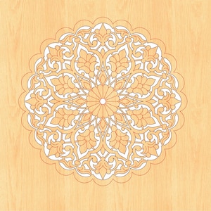 Mandala svg,Mandalas file laser,Mandala Monogram Frame,Glowforge file For Laser Cutting, Floral Mandala svg, Flower Mandala svg,Cut File