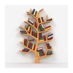 book shelf,Book carrier ,books holder tree, vector file for cnc laser plasma , book locker,tree wall decor. Home Decor, Cnc Vector cut