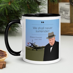 Winston Churchill mug (english version)