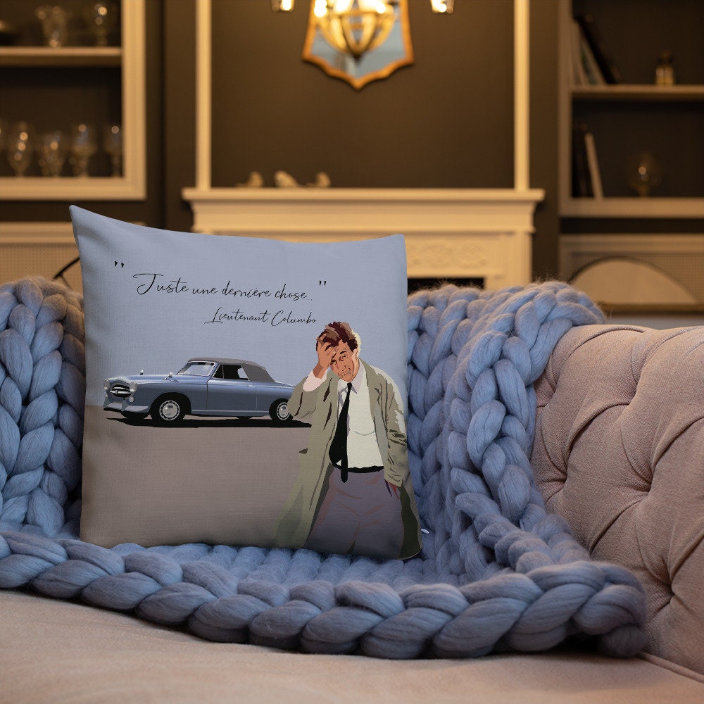 Coussin Inspecteur Columbo | French Version