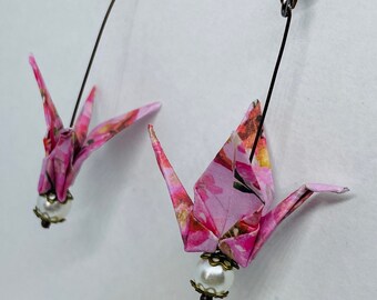 500 Sheets Blue Color 1 Inch Origami Crane Paper Folding Kit