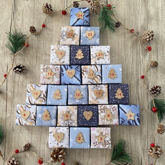 Advent Calendar to Fill Yourself 24 Advent Boxes Origami Boxes Christmas DIY Japanese Reusable Handmade - Etsy Advent Calendar to Fill Yourself 24 Advent Boxes Origami Boxes Christmas DIY Japanese Reusable Handmade - Etsy