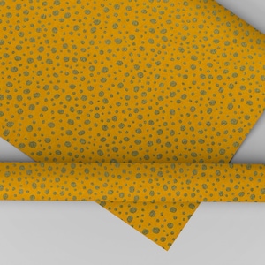 Japanese Chiyogami paper geometric gold yellow, yuzen, origami, bookbinding