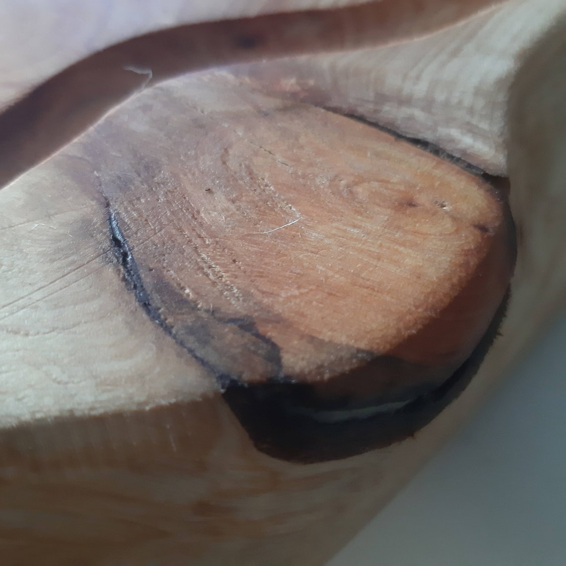 Vatertag Großes Schneidebrett aus Zypressen hartholz für | Etsy