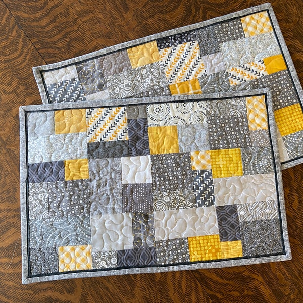 Quilted Placemats Etsy