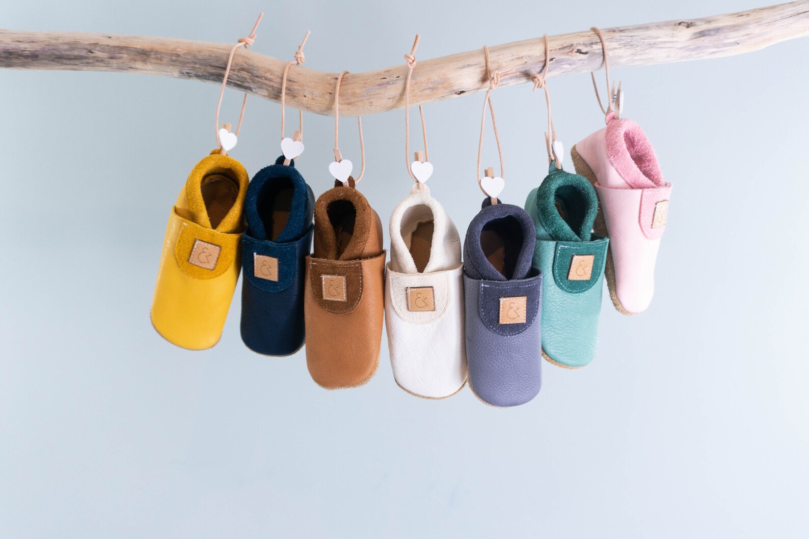 Made of organic leather baby shoes crawling shoes leather