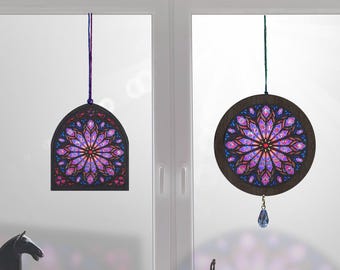 Nidaros Cathedral Suncatcher, Norway Memento of Nidaros Domen