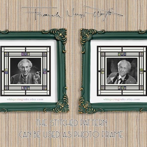 Frank Lloyd Wright Photo Frame - Etsy
