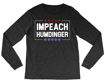 Impeach Humdinger Stars And Paws Long Sleeve Shirt (Adult Men Or Unisex)