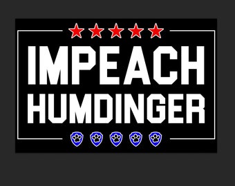 Impeach Humdinger Stars and Paws Digital File for Cricut Shirt Making