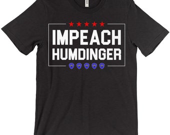 Impeach Humdinger Stars & Paws Unisex Adult T-Shirt