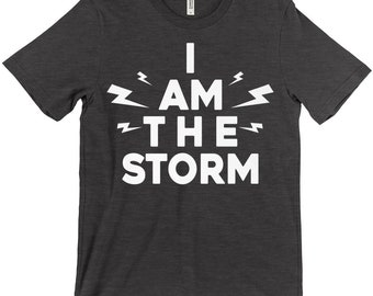 I Am The Storm Punk Lightning T-Shirts