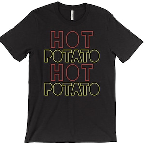 Patata caliente Patata caliente Archivo digital para hacer camisetas con Cricut