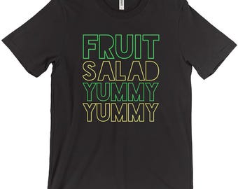 Fruit Salad Yummy Yummy Neon T-Shirt (Adult Sizes)