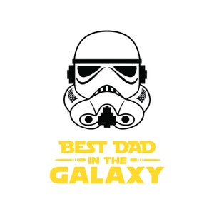 銀河系最高のお父さん - スター・ウォーズ / スター・ウォーズ - デザイナー向け編集可能なSVG