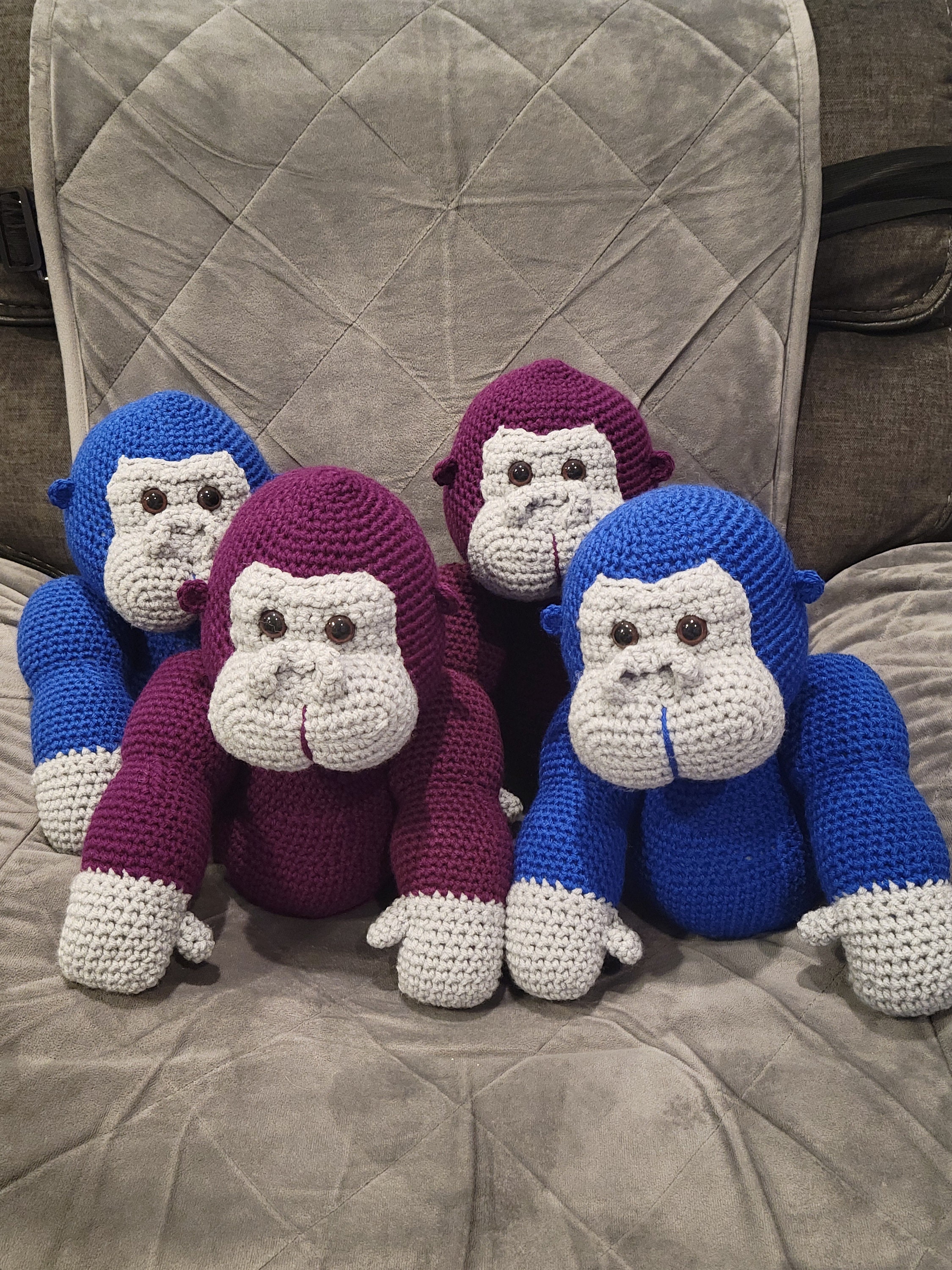 Polychrome Gorilla Tag Plush Creative Gorilla Monkey Game Related Dolls  High-quality Plush Fun Animal Plush Toys