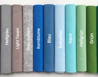 Polyester felt/craft felt/felt sheets/100% polyester felt/felt/20 x 26 cm/various colors/soft felt