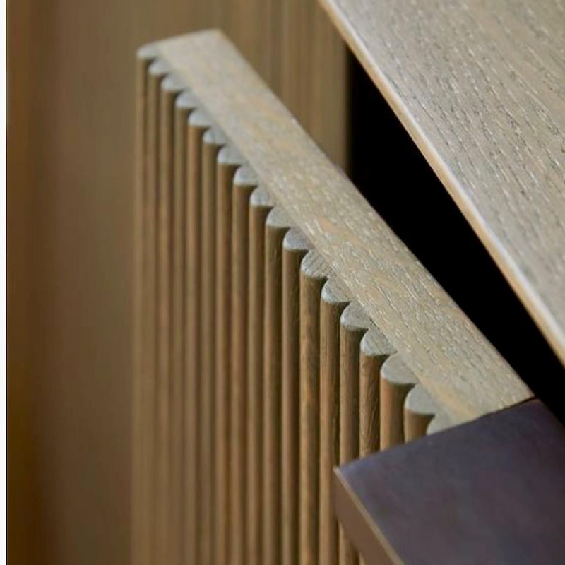 Foldable Reeded Wood Reeded Cabinet Doors Wood - Etsy