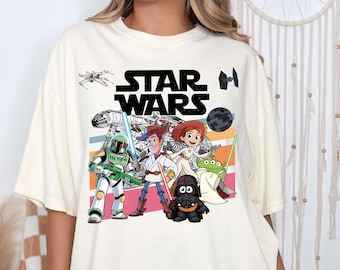 Comfort Colors Star Wars Shirt, Toy Story Star Wars  T-shirt