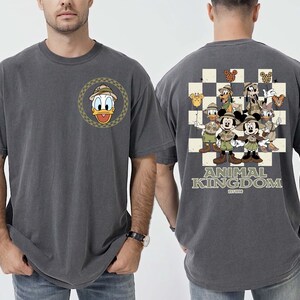 Comfort Colors® Disney Mickey & Friends Animal Kingdom Safari Mode Shirt, Walt Disney World Trip Tee image 2