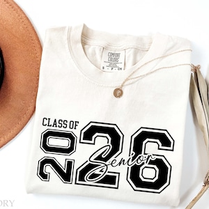 Class of 26 Shirt, Senior 2026 T-shirt, Graduation Shirt, Class of 2026 Gift