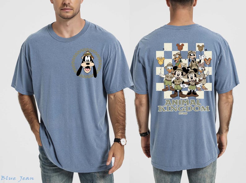 Comfort Colors® Disney Mickey & Friends Animal Kingdom Safari Mode Shirt, Walt Disney World Trip Tee image 4